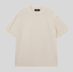 Basics - Oversized Premium Tee cream