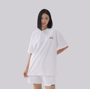 Basics - Oversized Premium Tee white