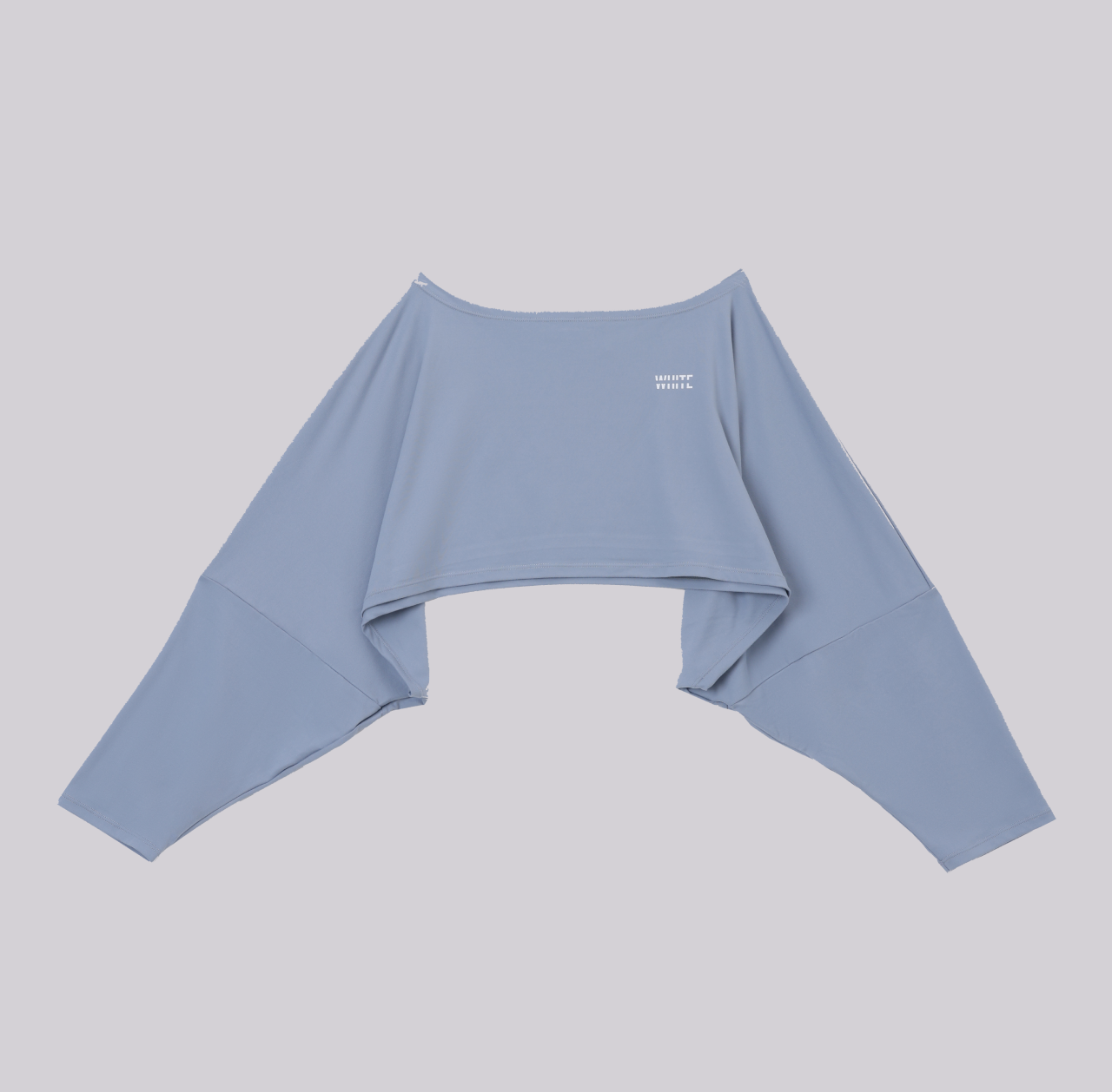 Oversized Fit Long Sleeved Cropped Sweatshirt