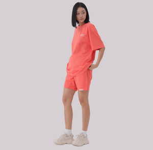 Basics - Oversized Premium Tee coral