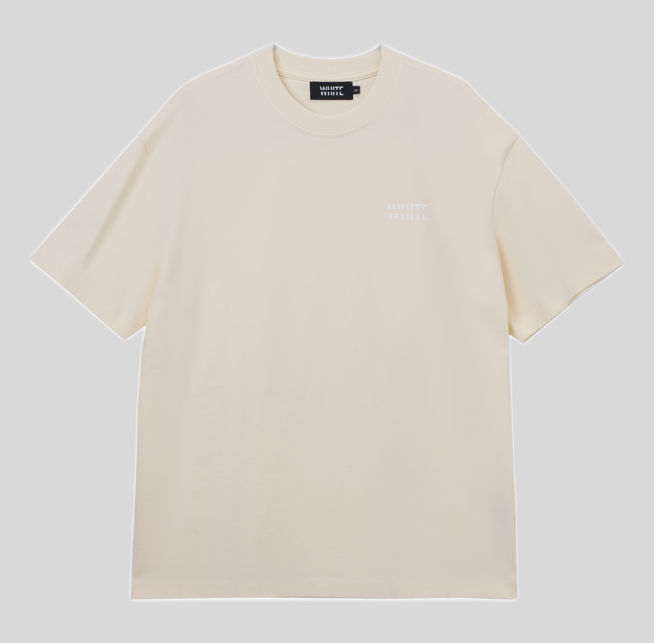 Basics - Oversized Premium Tee cream